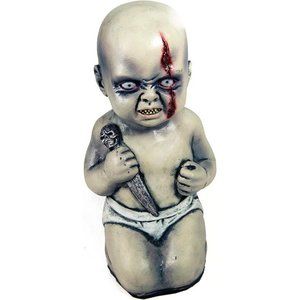 Forum Novelties Evil Baby with Dagger Halloween Prop Decoration